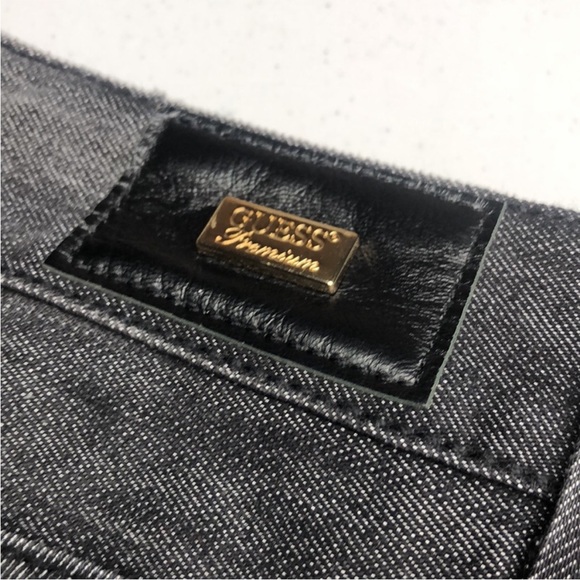 GUESS PREMIUM DAREDEVIL BOOTCUT GRAY JEANS IN SIZE 26 - Picture 9 of 10